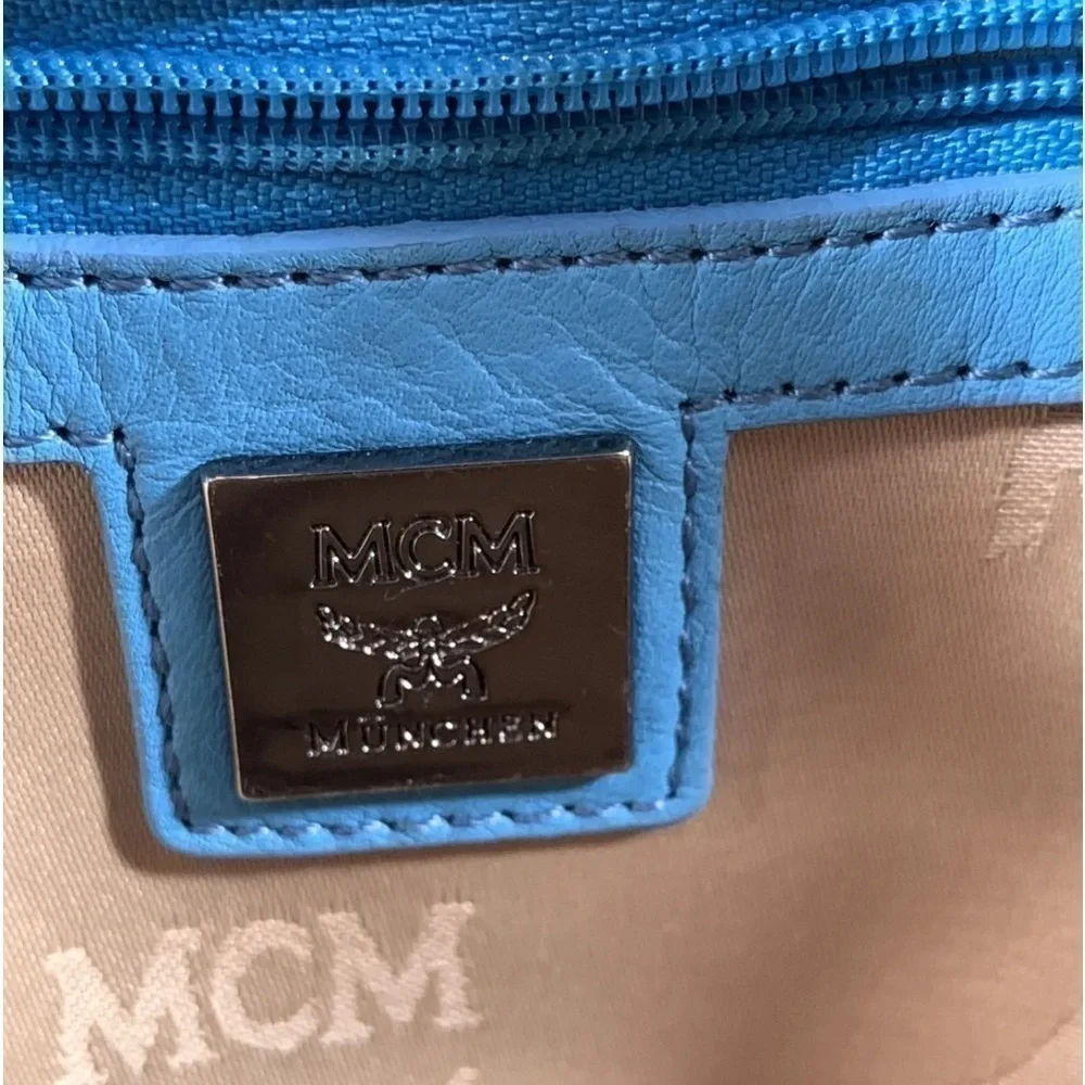 MCM backpack blue